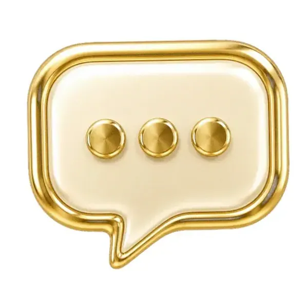 Three-dot speech bubble — Love