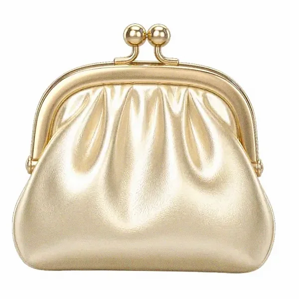 Leather coin purse — Love