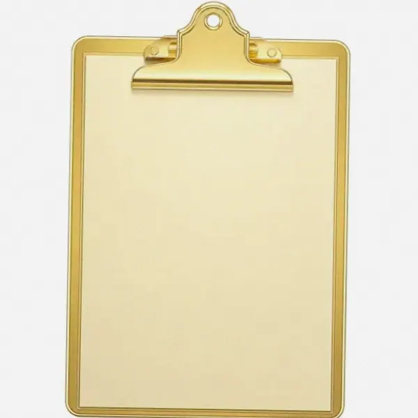 Blank clipboard — Love