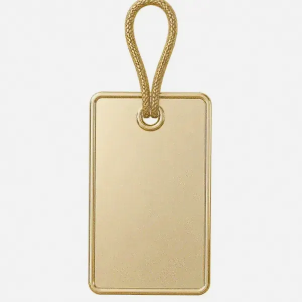 Blank luggage tag — Love