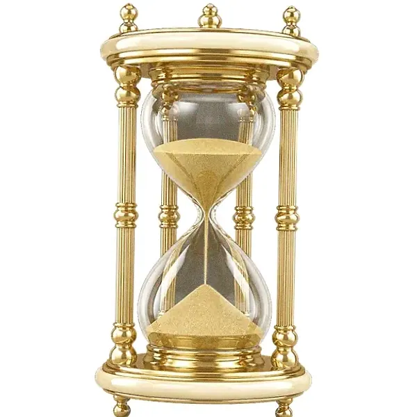 Ornate hourglass — Love