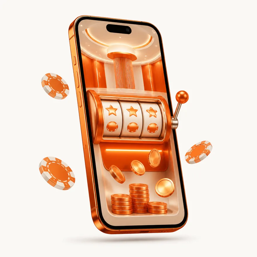 Smartphone with glowing screen — Love