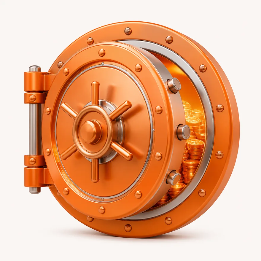 Round bank vault — Love