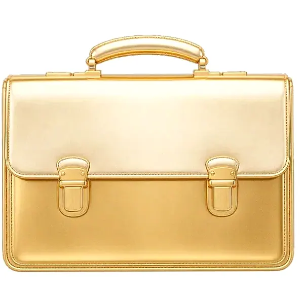 Leather briefcase — Love