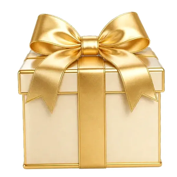 Wrapped gift box — Love